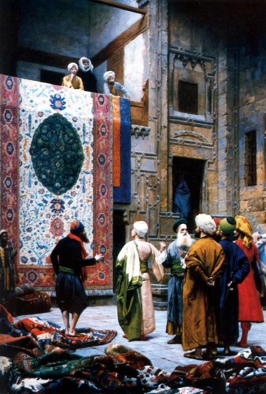 Jean Leon Gerome The Carpet Merchant